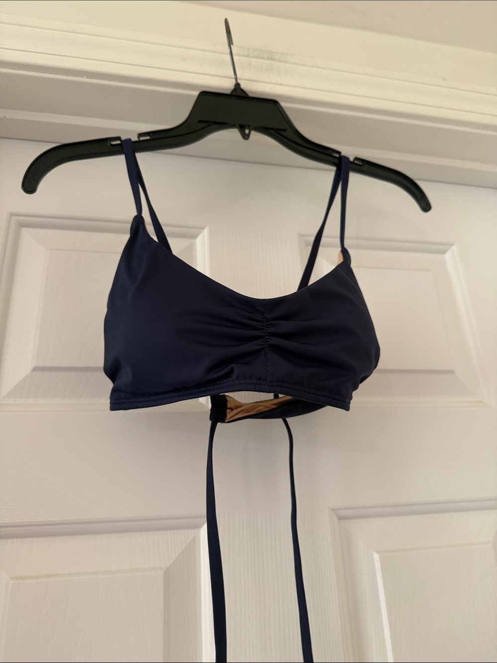 MeUndies Navy Ruched swim to